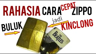 Buktikan, RAHASIA Bikin zippo Buluk jadi KINCLONG seketika, Poles langsung Cling Venetian