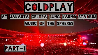 COLDPLAY Concert at Jakarta, 80k Part-1