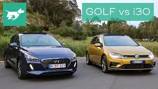 2018 Hyundai i30 vs 2018 Volkswagen Golf Comparison Review