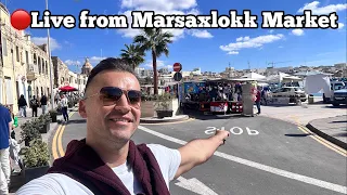 Live from Marsaxlokk Market, Malta🇲🇹