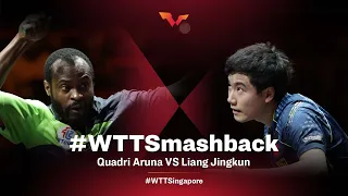 Quadri Aruna vs Liang Jingkun | WTT Cup Finals Singapore FULL Match Replay