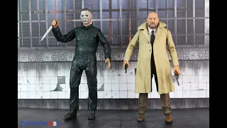 NECA Toys Halloween II Michael Myers & Dr  Loomis 2-Pack Figures Review