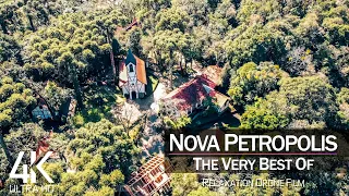 【4K】🇧🇷 Nova Petropolis from Above 🔥 BRAZIL 2021 🔥