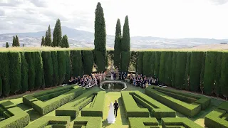 Wedding at La Foce, in Tuscany, Italy - Kiral Artists String Quartet