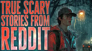 True Crazy Horror Stories from Reddit - Black Screen Scary Stories - With Ambient Rain Sound Effects