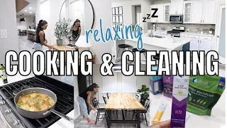 CLEAN WITH ME 2021| COOK AND CLEAN| NIGHT CLEANING ROUTINE