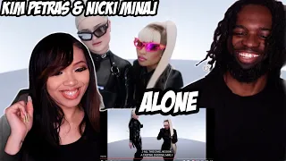 Kim Petras & Nicki Minaj - Alone (Official Music Video) | REACTION!!