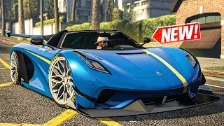 GTA 5 Online - NEW Overflod Entity MT Customization! (Koenigsegg Jesko Absolut)