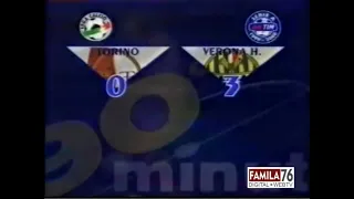 Torino-Verona 0-3 (Melis, 2 Cammarata) del 25 marzo 2000 stadio "Delle Alpi", calcio Serie A