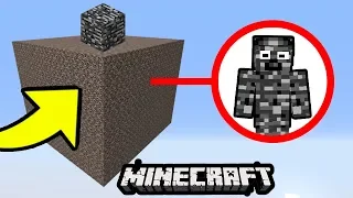 BEDROCK STEVE W WIELKIEJ LATAJĄCEJ BAZIE ATAKUJE ! - MINECRAFT