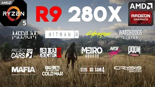 R9 280X Test in 20 Games in 2021