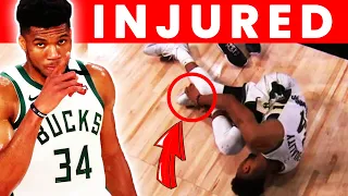 Giannis Antetokounmpo out with right leg injury | Miami Heat vs Milwaukee Bucks Game 4 |NBA Playoffs