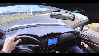 Subaru BRZ supercharged drifting