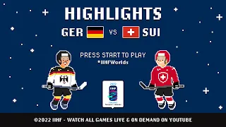 Highlights | Germany vs. Switzerland | 2022 #IIHFWorlds