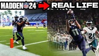 I Recreated the TOP 10 PLAYS From 2023-24 NFL Season in Madden 24!