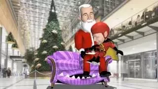 Furniture Warehouse - "BAD SANTA COUCH"