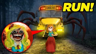 Drone Catches CURSED SCHOOL BUS VS MISS DELIGHT IN REAL LIFE!! *POPPY PLAYTIME CHAPTER 3*