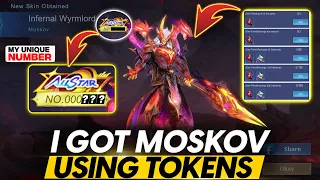 I GOT MY MOSKOV ALL STAR SKIN USING TOKENS WITH xxx UNIQUE ID