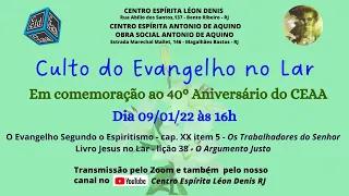 Culto do Evangelho no Lar