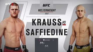 EA SPORTS UFC 3 PASCAL KRAUSS VS. TAREC SAFFIEDINE