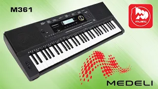 [Eng Sub] Medeli M361 portable keyboard