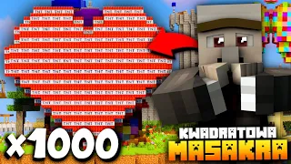 KWADRATOWA MASAKRA vs 1000 TNT! *przesadziłem*