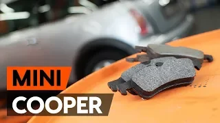 Как да сменим задни спирачни накладки на MINI COOPER 1 (R50, R53) [ИНСТРУКЦИЯ AUTODOC]