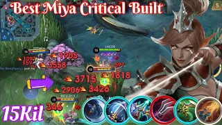 Op Miya Critical Built Solo Rank God In Mythic 33 ⭐️ #miya #mlbb #mlbbcreatorcamp #mobilelegends