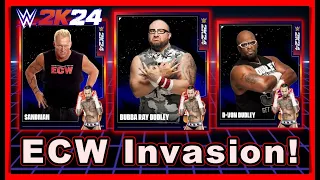 WWE 2K24 ECW DLC Invasion!