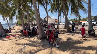 Beach Street Food in Kompot Province, Cambodia