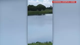 Teens laugh at drowning man