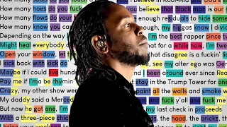Kendrick Lamar on Wat's Wrong | Rhymes Highlighted
