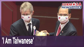 ‘I am Taiwanese,’ Czech speaker Milos Vystrcil tells lawmakers