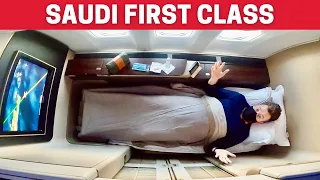 ALONE in NEW Saudia First Class Suites