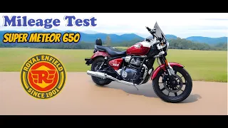 Royal Enfield | Super Meteor 650 | Archana  Pathak | City Mileage Test after First Service