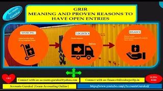 GRIR-MEANING AND PROVEN REASONS TO HAVE OPEN ENTRIES