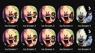 Ice Scream 1 🍦 Ice Scream 2 🍦 Ice Scream 3 🍦 Ice Scream 4 🍦 Ice Scream 5 - Gameplay Walkthrough