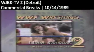 WJBK-TV 2 (CBS) Commercial Breaks | 10/14/1989