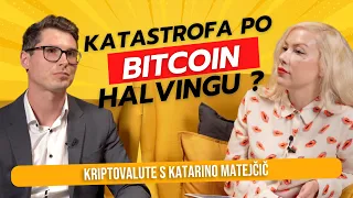 Katastrofa po Bitcoin halvingu? ETH ETF in ostale novice iz sveta kriptovalut s Katarino Matejčič