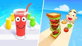 Juice Run | Sandwich Runner - All Level Gameplay Android,iOS - NEW BIG APK UPDATE