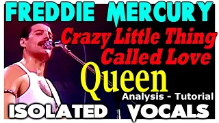 Queen - Freddie Mercury - Crazy Little Thing Called Love - ISOLATED VOCALS