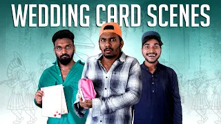 Funny Wedding Card Scenes | Warangal Diaries Comedy