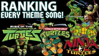 Ranking Every Teenage Mutant Ninja Turtles Theme Song!