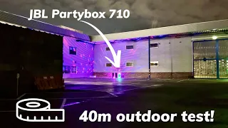 JBL Partybox 710 Outdoor test 100% Volume!