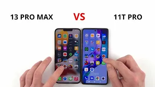 iPhone 13 Pro Max vs Xiaomi 11T Pro | SPEED TEST