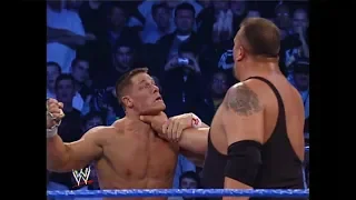 Brock Lesnar & Big Show vs. John Cena & Chris Benoit: SmackDown, Nov. 13, 2003