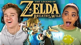 THE LEGEND OF ZELDA: BREATH OF THE WILD (Teens React: Gaming)