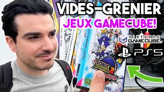 Des Jeux GAMECUBE, PS5 dans les VIDES-GRENIERS AUTOUR DE PARIS !