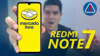 REDMI NOTE 7 comprado no MERCADO LIVRE | OLHA NO QUE DEU (Em Português)