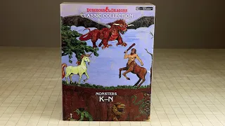 D&D Classic Collection Monsters K-N, Pre-Painted Miniatures, A Quick Preview